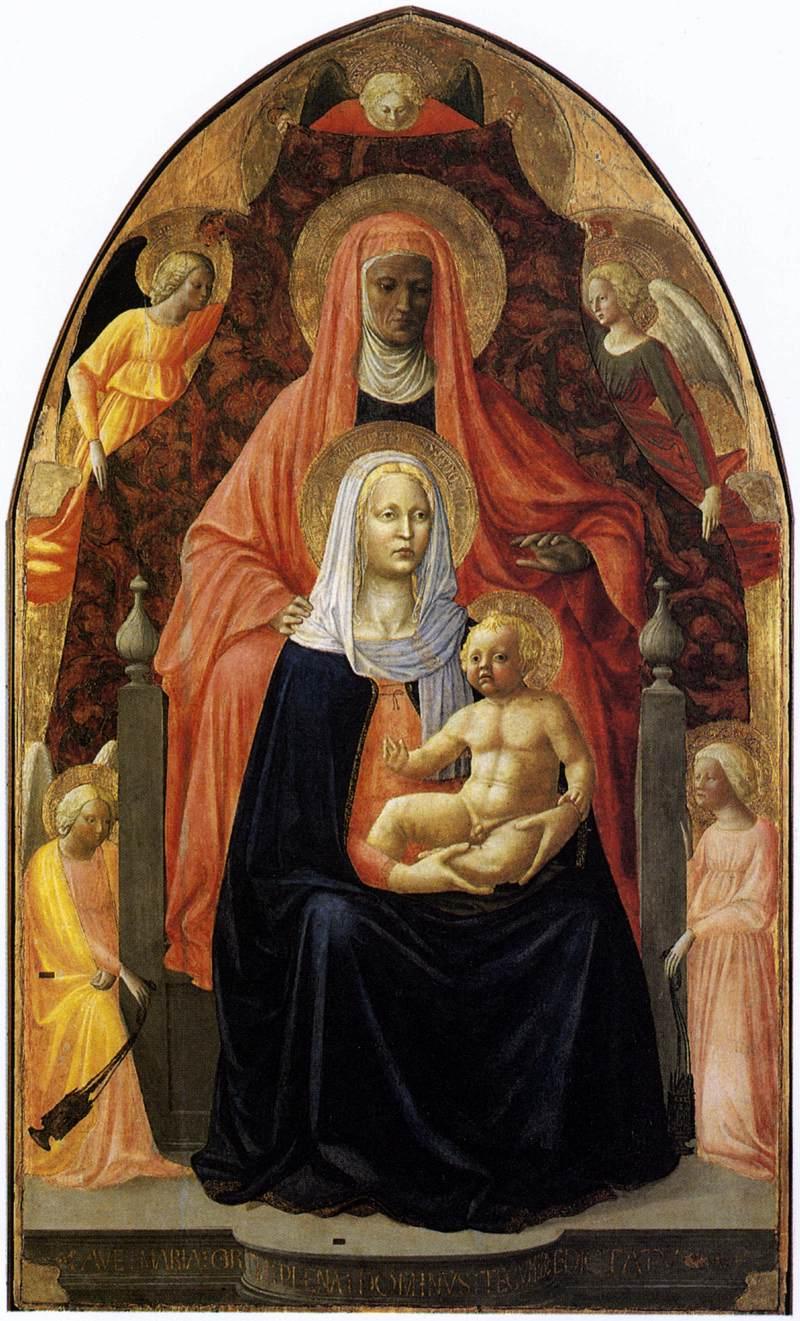 Santa Anna con la Vergine ed il Bambino